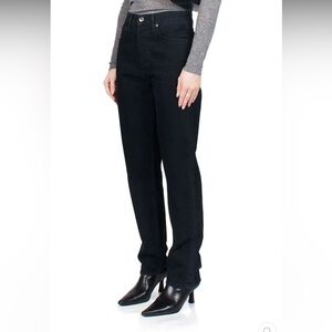 Agolde 90's Pinch Waist High Rise Jeans Crushed